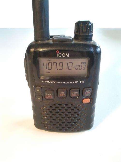 Front with display on