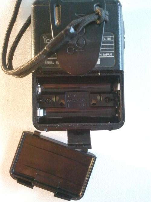 Battery cover off