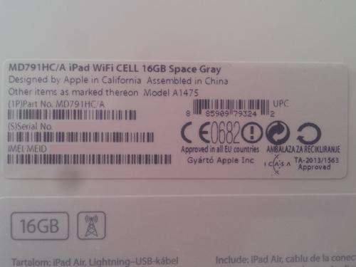 iPad info