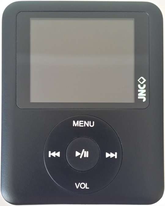 JNC Movie Mojo MP4 Player | 2GB | Black | 2 Protective Covers