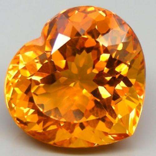 23.22 CARAT TOP GOLDEN ORANGE  CITRINE