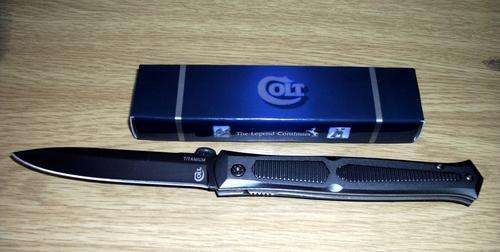 Colt Titanium Stiletto - Classic Knife
