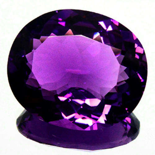 27.42 CARAT BRILLIANT  PURPLE  AMETHYST