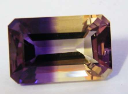 22.29   CARAT OCTAGON FACET AMETRINE