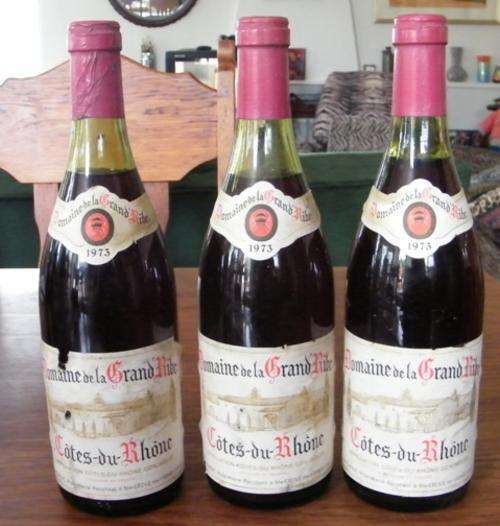 1973 DOMAINE DE LA GRAND RIBE - FRENCH COLLECTIBLE