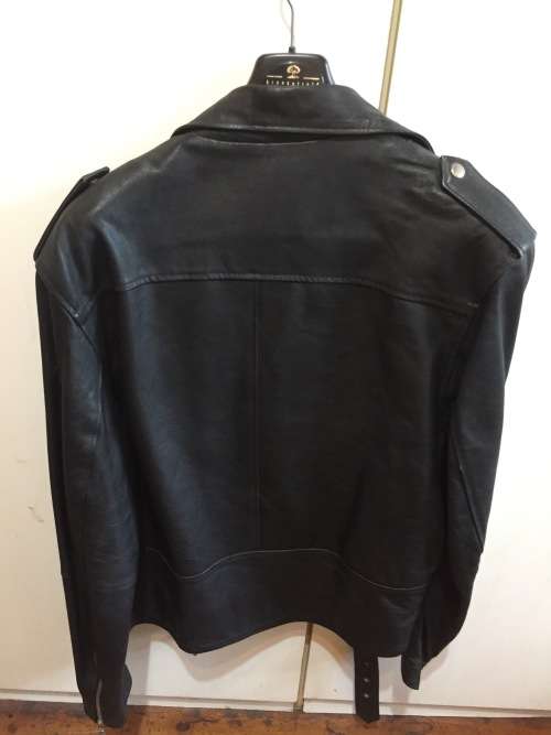 Leather Jacket Sergio Danielli Size Large