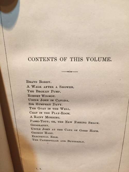 The Parents Cabinet of Amusement and Instruction. London: Smith, Elder and Co., 1858. New editions.
