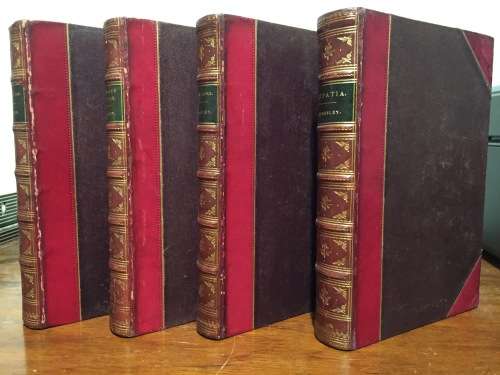 Set of four books by Charles Kingsley, Macmillan and Co, 1889