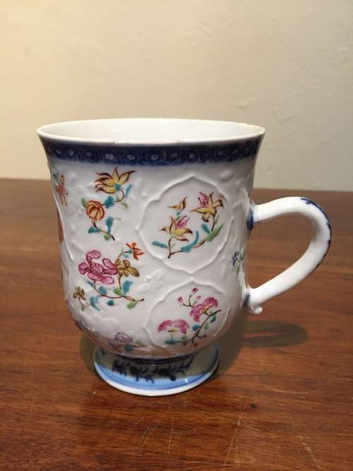 chinese hand painted mug