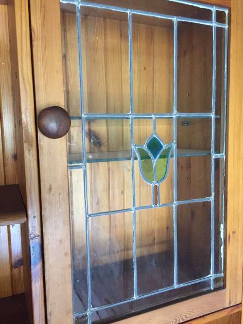Oregon Pine Vintage Kitchen dresser