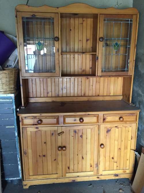 Oregon Pine Vintage Kitchen dresser