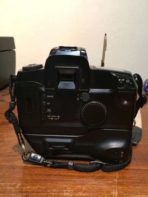 Canon EOS-1N + Canon EOS 5 35mm SLR  Film Camera black (bodies only)