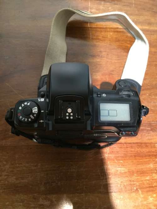 Canon EOS-1N + Canon EOS 5 35mm SLR  Film Camera black (bodies only)