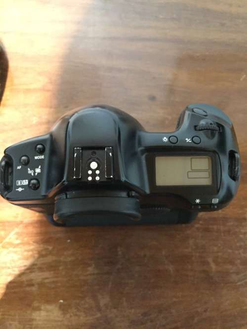 Canon EOS-1N + Canon EOS 5 35mm SLR  Film Camera black (bodies only)