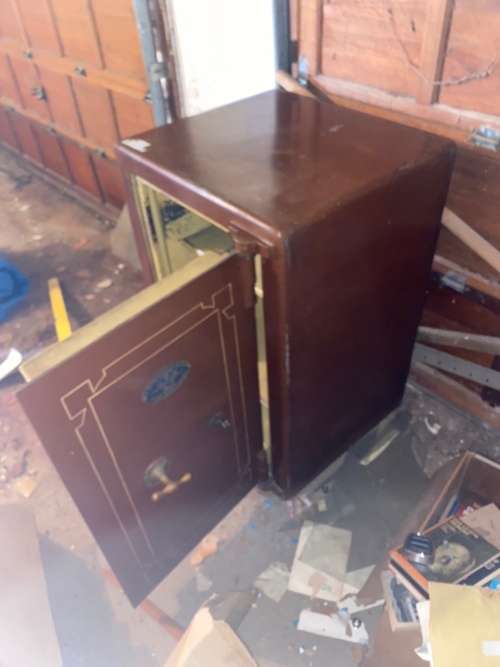 Victorian Cast Iron Safe by J. Cartwright & Son