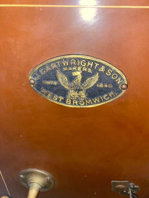 Victorian Cast Iron Safe by J. Cartwright & Son