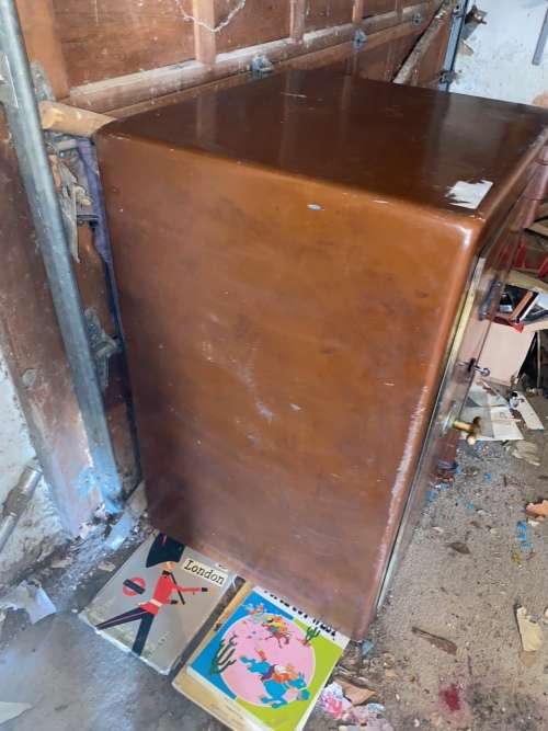 Victorian Cast Iron Safe by J. Cartwright & Son