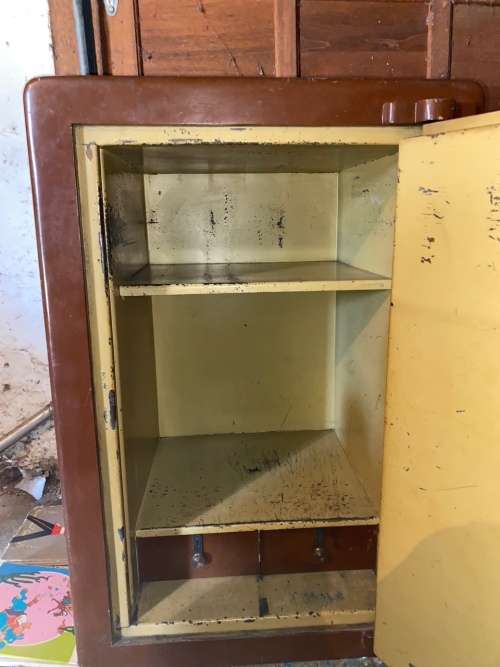 Victorian Cast Iron Safe by J. Cartwright & Son