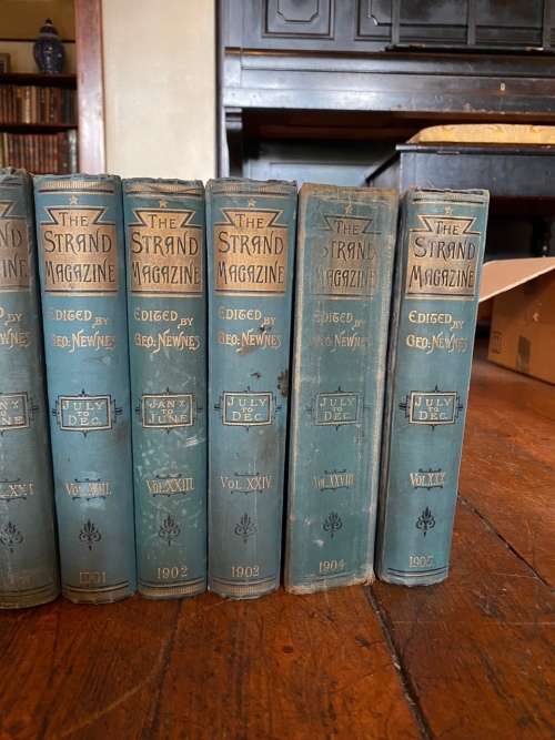 The STRAND Magazine collection. Edited by George Newnes 14 volumes 1891 - 1905