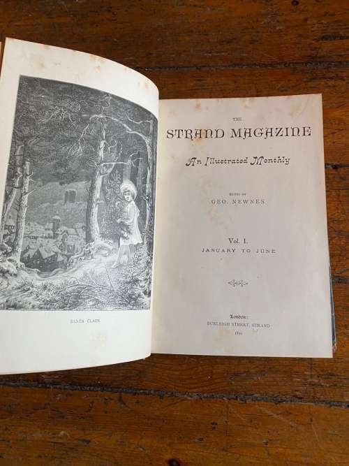 The Strand Magazine - An Illustrated Monthly Published by George Newnes, Burleigh Street, Strand,