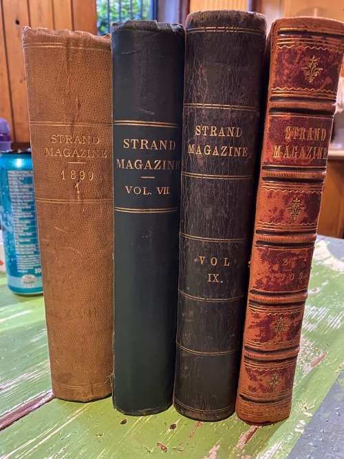 The STRAND Magazine collection. Edited by George Newnes 4 volumes