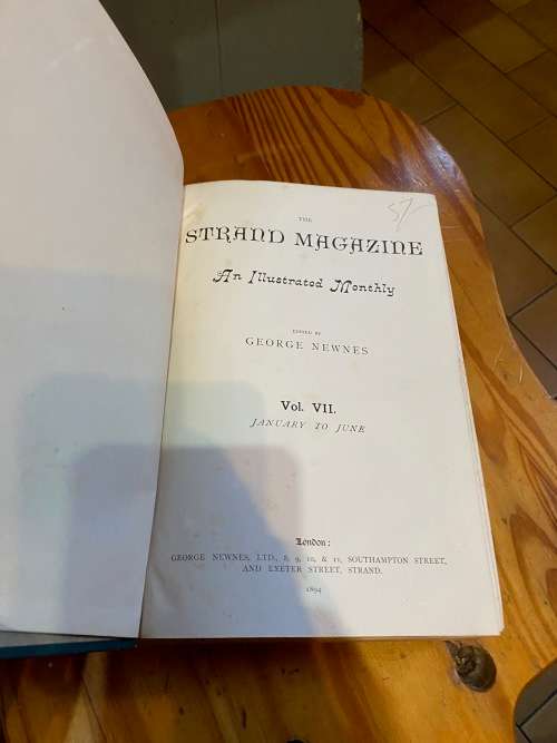The STRAND Magazine collection. Edited by George Newnes 4 volumes