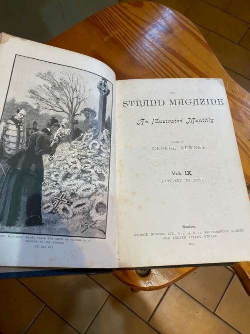 The STRAND Magazine collection. Edited by George Newnes 4 volumes