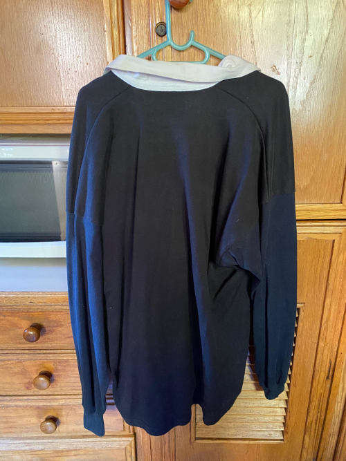 Canterbury of New Zealand All Blacks Steinlager Vintage Rugby Shirt Size XL