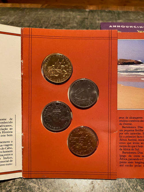 South Africa Dias 88 Commemorative Coin Set (1487-1488) 1988