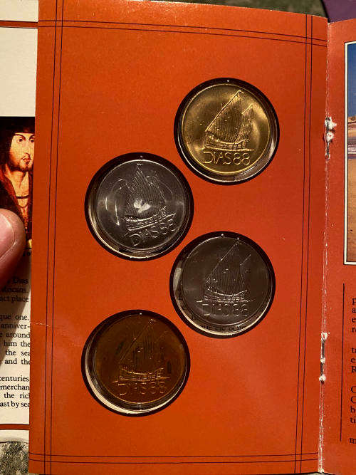 South Africa Dias 88 Commemorative Coin Set (1487-1488) 1988