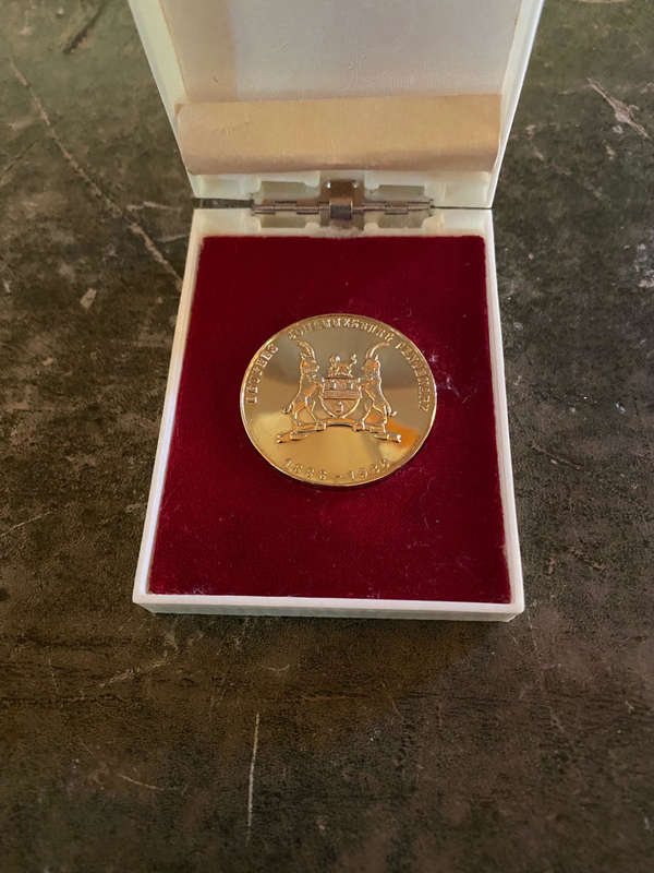 1886-1986 RAND PIONEERS JOHANNESBURG CENTENARY MEDALLION