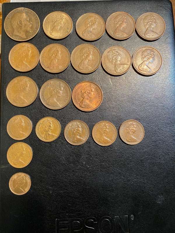 Lot of Collectable coins x97