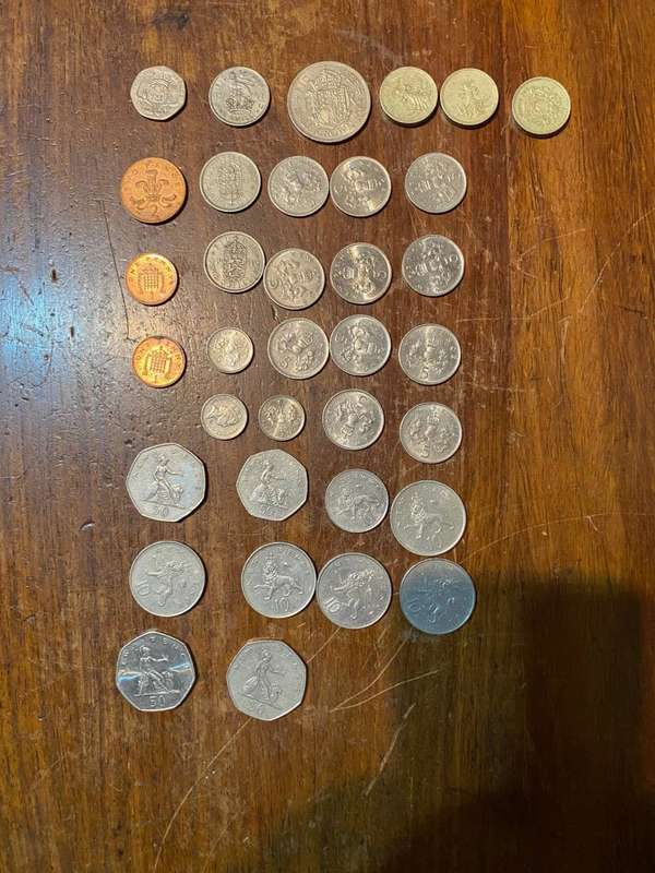 Lot of Collectable coins x97