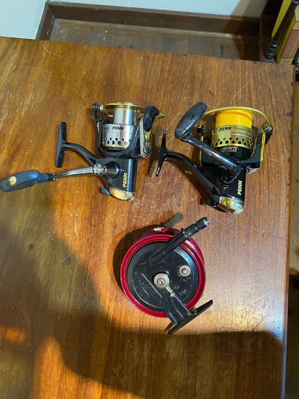 Penn x2, Magnum x1 Fishing Reels