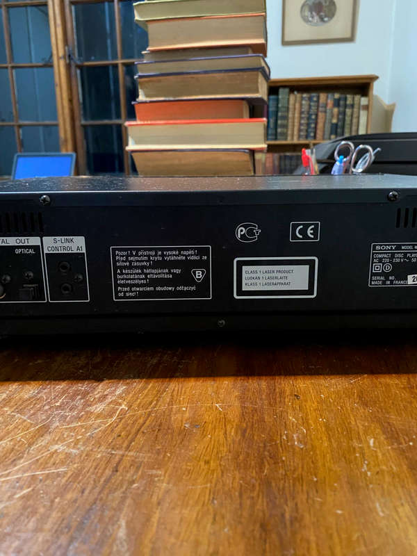 SONY Compact Disc Player CDP-XB720QS