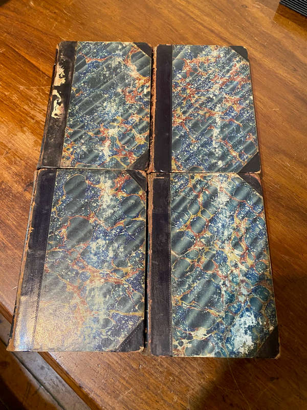 Alison`s History of Europe, Sir Archibald Alison, Bart. F.R.S.E 1854 4 volumes