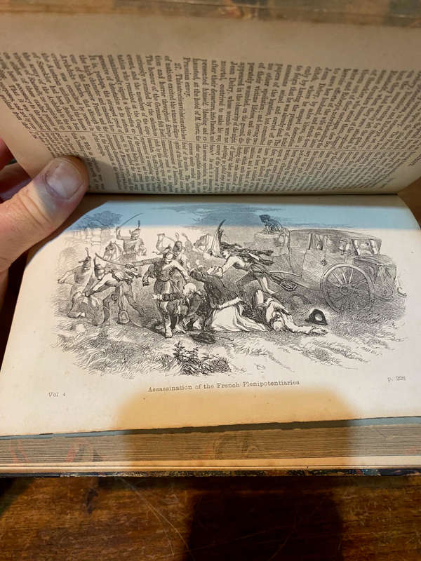 Alison`s History of Europe, Sir Archibald Alison, Bart. F.R.S.E 1854 4 volumes