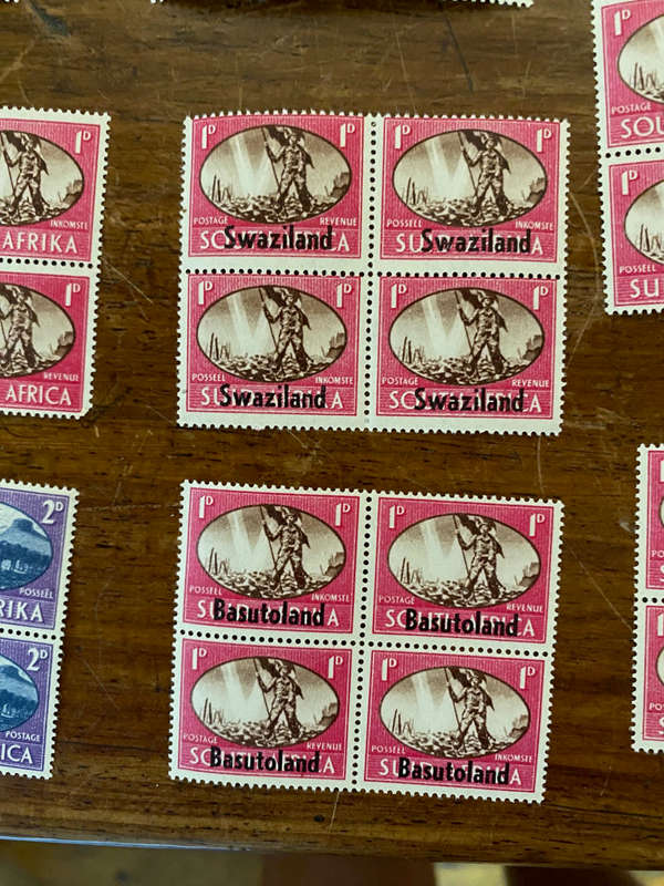 Lot of old SA stamps, see pics