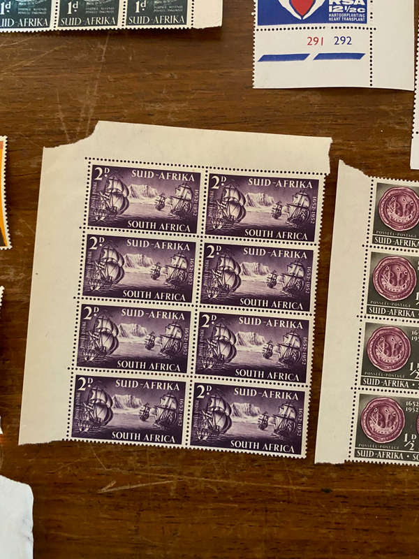 Lot of old SA stamps, see pics