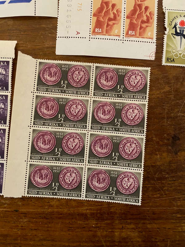 Lot of old SA stamps, see pics