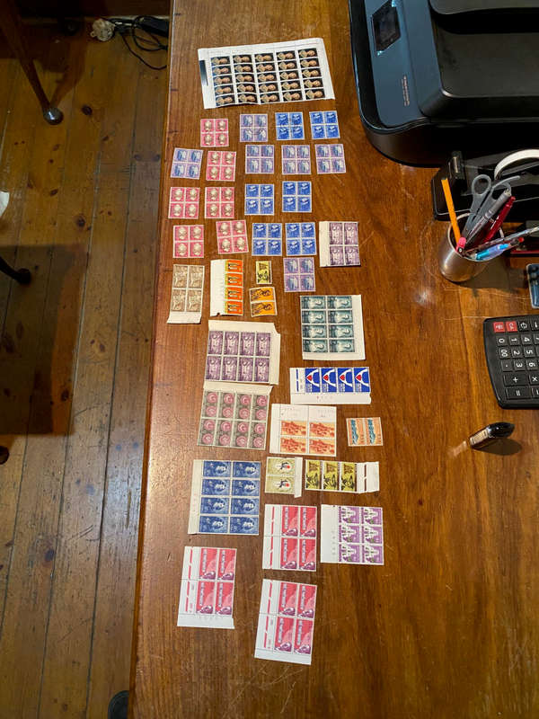 Lot of old SA stamps, see pics