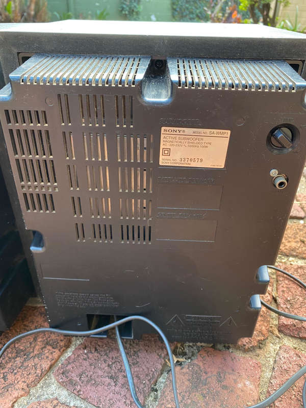 Sony Active Subwoofer`s Model SA-WMP1 100W