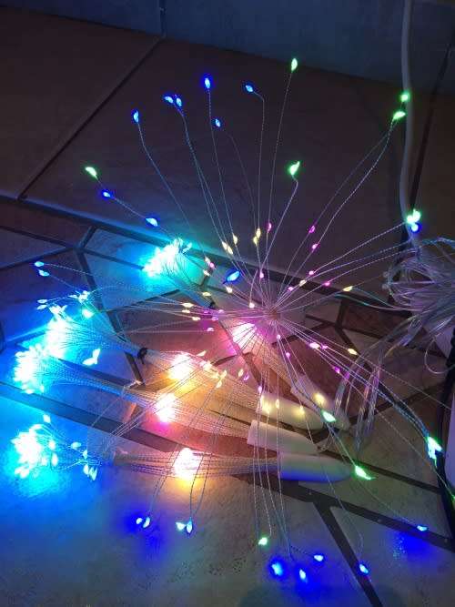 5PCS Fireworks Lamp RGB
