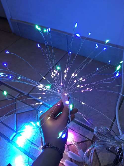 5PCS Fireworks Lamp RGB