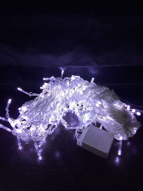 5 x 0.6M Curtain Light cool white