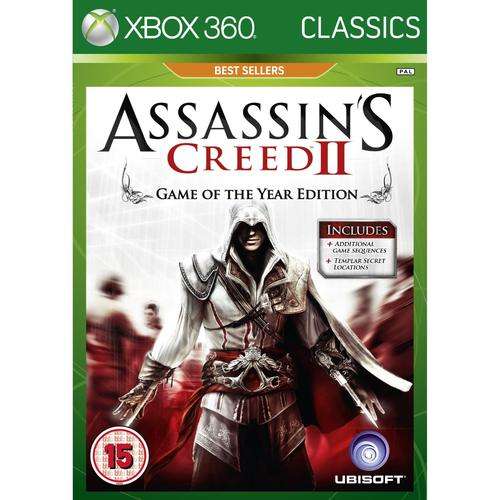 Assassins creed II (2) - GAME OF THE YEAR EDITION xbox 360