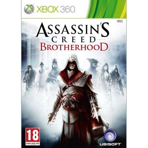 ASSASSIN'S CREED BROTHERHOOD!!##BARGAIN BUY!!## XBOX 360 INCLUDES UNLOCKABLE CONTENT