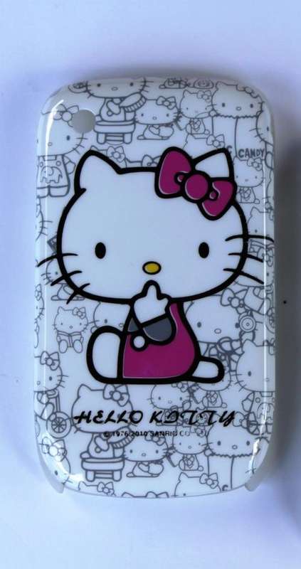 Hello Kitty BlackBerry Hard Cover White 1
