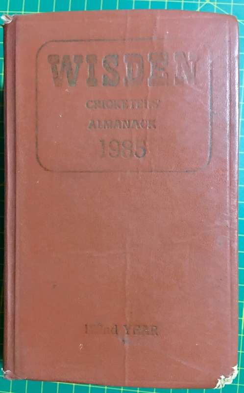 Wisden Cricketers' Almanack - Collection of eight books