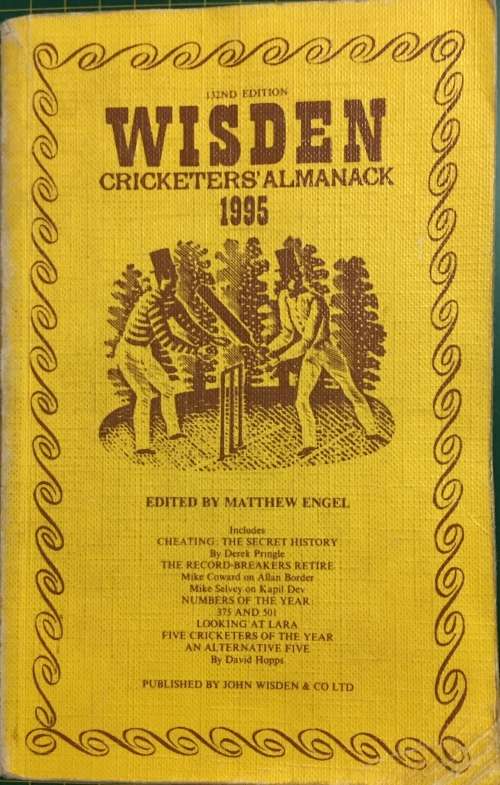 Wisden Cricketers' Almanack - Collection of eight books